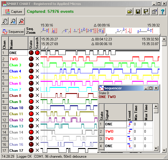 Chart Recorder / Analyser Utility